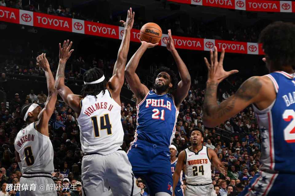 超火湖升第三！残阵掘金加时爆冷胜76人 恩比德32+10致命犯错