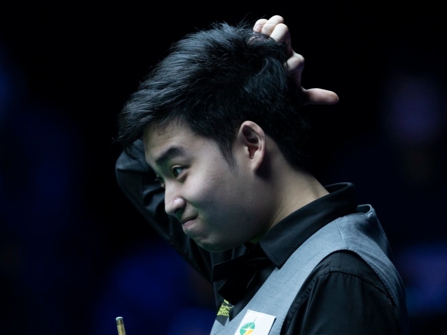 大师赛13日交手记录：斯佳辉2-7落后囧哥 希金斯12-11霍金斯