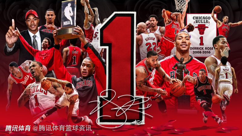 传奇致敬传奇！乔丹寄语祝贺罗斯球衣退役：你为芝加哥和公牛队交出完美答卷