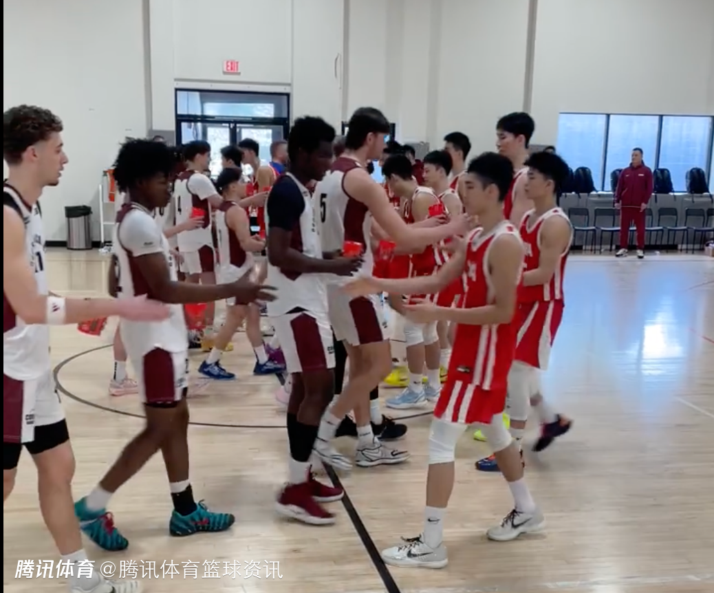 中国U18男篮将与美国威力塔斯高中进行热身赛 还将在美国参加6场比赛