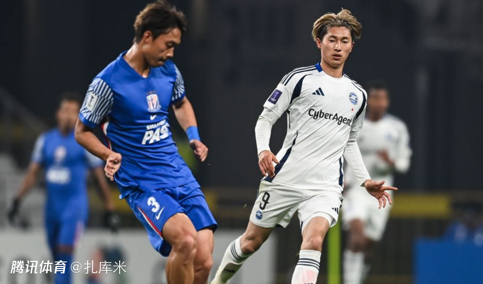亚冠精英-金顺凯送点、相马勇纪双响，申花0-2町田提前出局