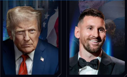 特朗普白宫欢迎梅西：我儿子是你和C罗的铁杆球迷 提到你我都有点激动