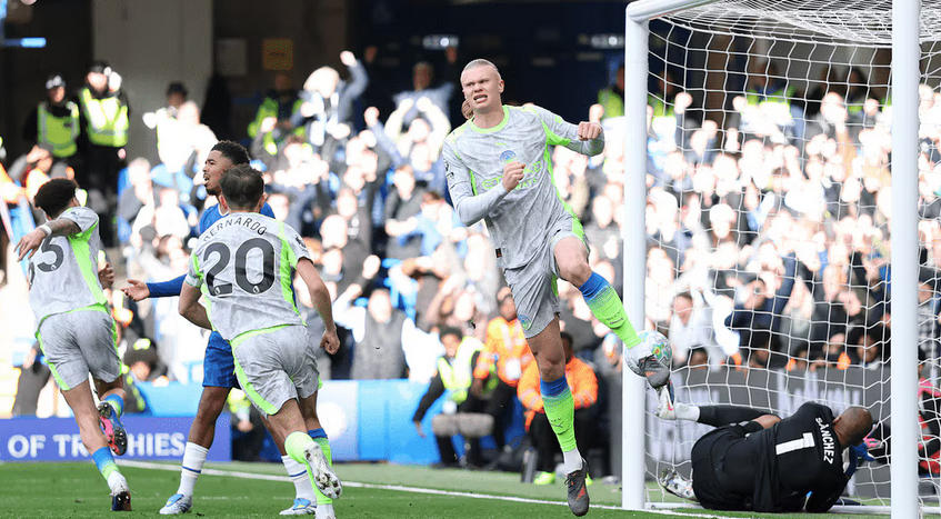 哈兰德英超7战枪手斩获5球2助攻，近3次联赛对话场场进球