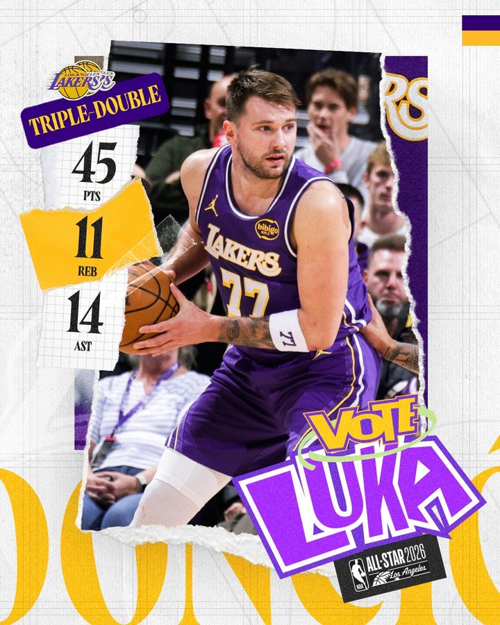 东契奇谈45+三双：最亮眼的是只有1次失误 全队仅7失误这是重大进步